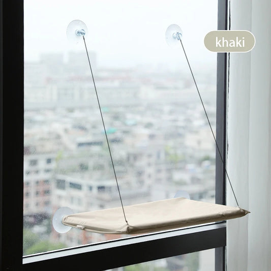 Window cat hammock with strong suction cups