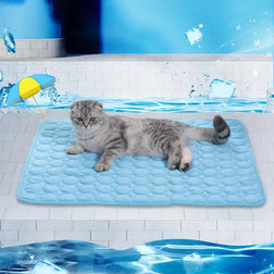 Cat Ice Mats Summer Cat Dog Sofa Nest Bed Cooling Sleeping Pad for Small Dogs Pets Durable Sofa Cooling Pad Blanket