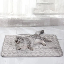 Cat Ice Mats Summer Cat Dog Sofa Nest Bed Cooling Sleeping Pad for Small Dogs Pets Durable Sofa Cooling Pad Blanket